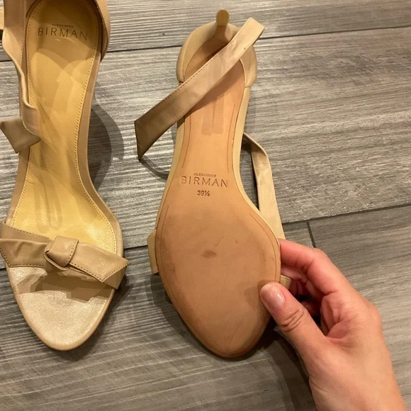 Alexandre Birman Tan Strappy Heels - Picture 4 of 6